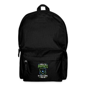 Physics Phyiker Applied Physics - Backpack - black - Front