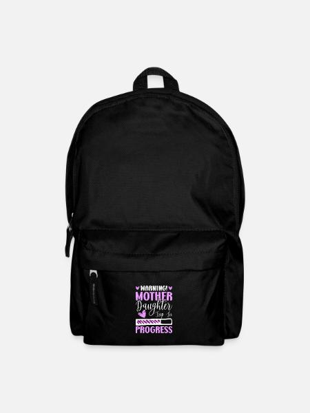 Funny Mother Daughter Matching Family Trip - Backpack - black