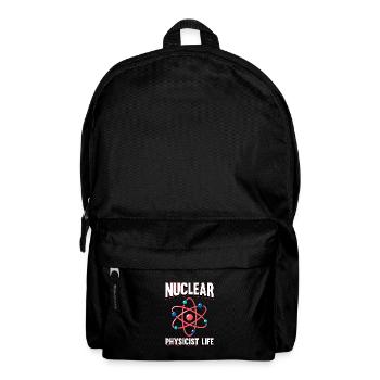 Physics Phyiker Nuclear Physics - Backpack - black - Front