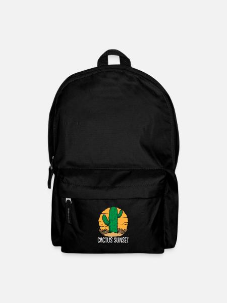 Cactus Garden Cactus - Backpack - black