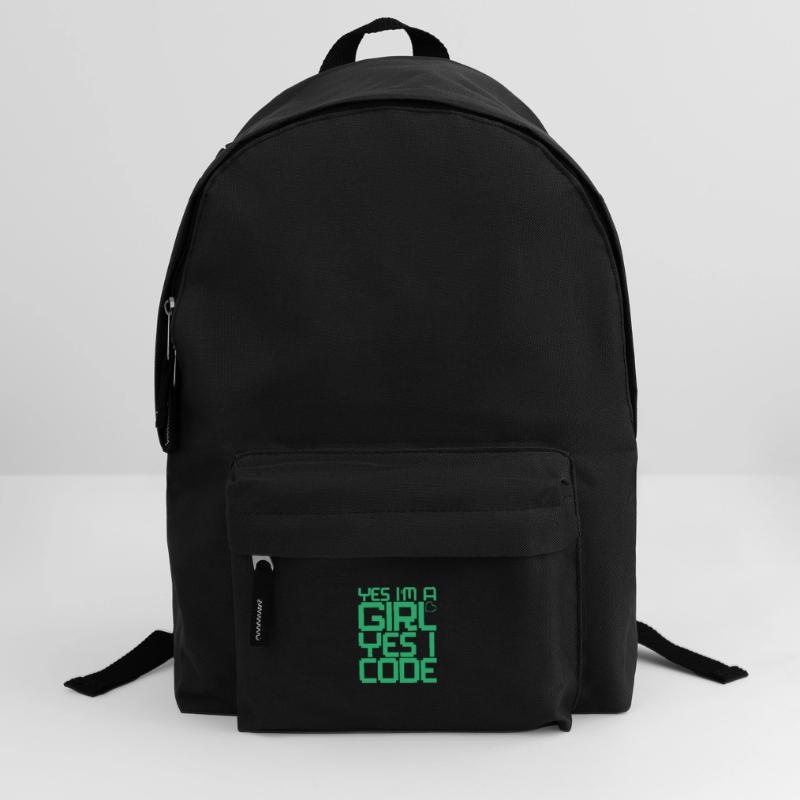 Developer Coder Programmer Girl Backpack
