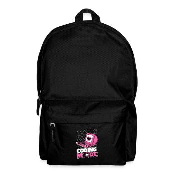 Developer Coder Programmer Mode On - Backpack - black - Front