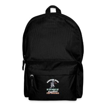 Fechten Fechter Paar - Rucksack - Schwarz - Vorne