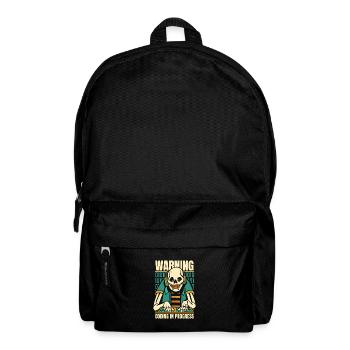 Développeur Coder Programmeur Squelette - Sac à dos - noir - Devant