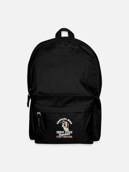Zigarre Paar - Rucksack - Schwarz