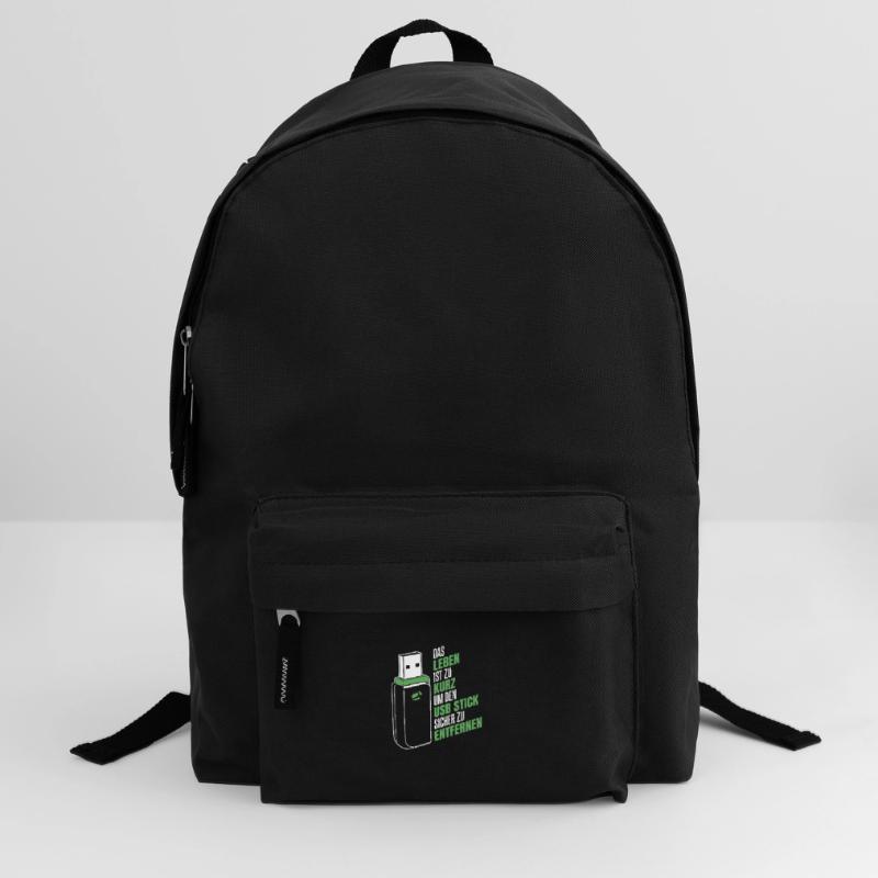 Entwickler Coder Programmierer USB Rucksack