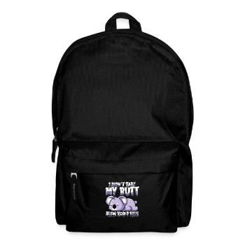 Koala bear I didn't fart my butt blew you a kiss - Backpack - black - Front