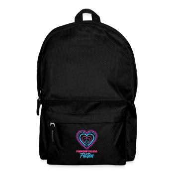 Fibromyalgia Rheumatism Heart - Backpack - black - Front