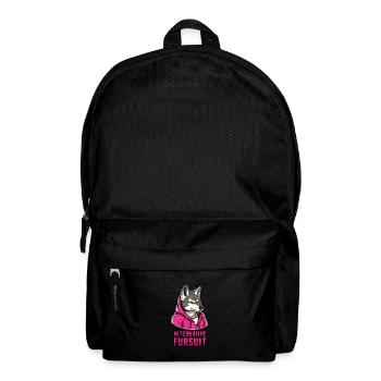 Furry Fandom Fursuits Cool - Backpack - black - Front
