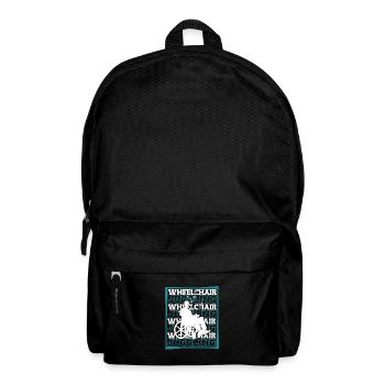 Juggling Juggler Wheelchair - Backpack - black - Front