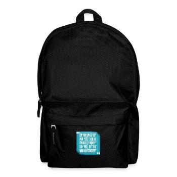 Maman Mère Drôle - Sac à dos - noir - Devant