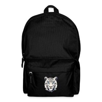 Schneeleopard Leopard Raubkatze - Rucksack - Schwarz - Vorne