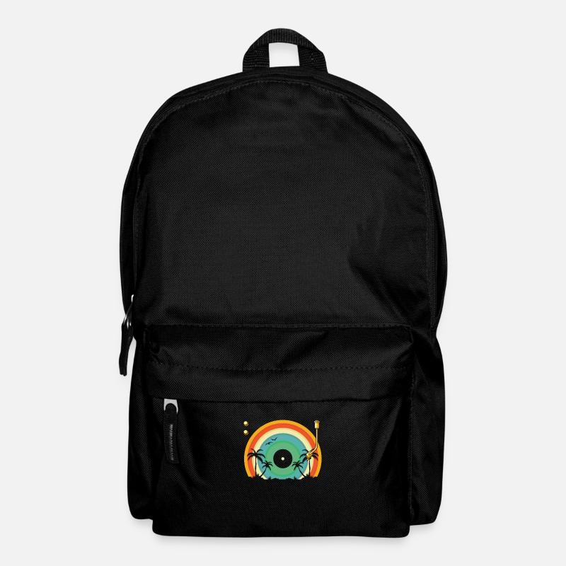 Collectionneur de disques vinyles - Sac à dos - noir