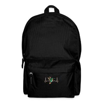 Hummingbird ECG ECG Heartbeat - Backpack - black - Front