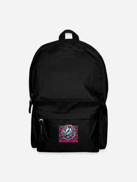 Techno Raver Licorne Ravercorn - Sac à dos - noir
