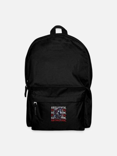 Gothic Einhorn Gothicorn - Rucksack - Schwarz