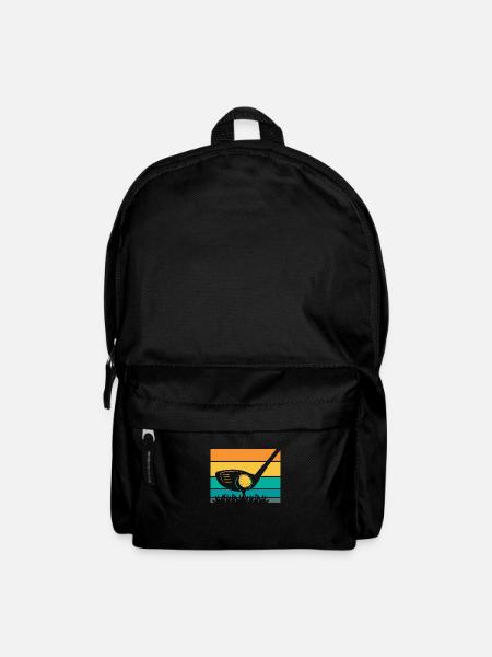 Golf Golfer Golfen - Rucksack - Schwarz