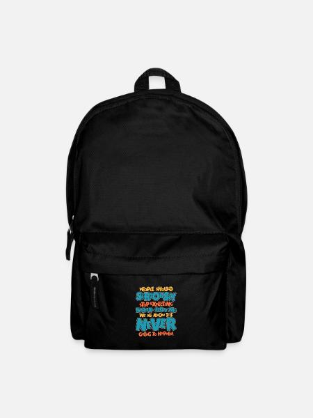 Schwarzer Humor - Rucksack - Schwarz