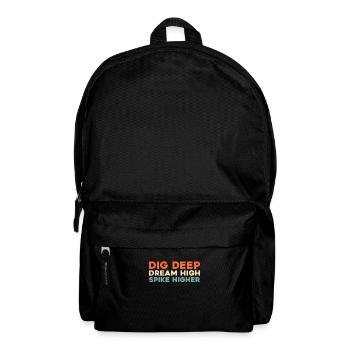 Volleyball Volleyball Players - Backpack - black - Front