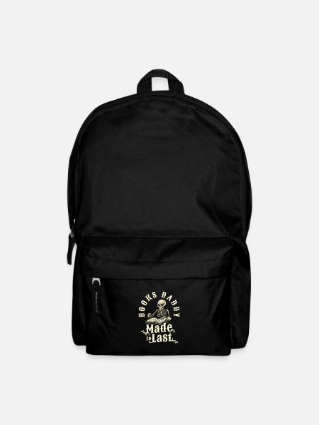 Book Bookworm Bookworm Skeleton - Backpack - black