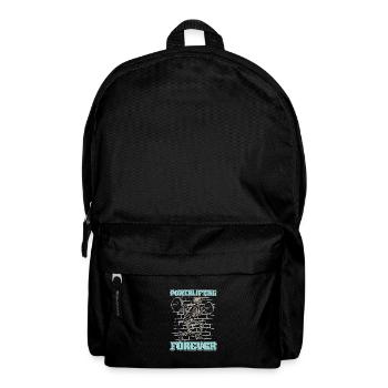 Powerlifting Powerlifter Skeleton - Backpack - black - Front