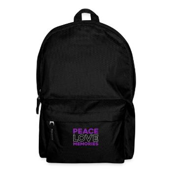 Alzheimer Alzheimers Sunflower - Rucksack - Schwarz - Vorne