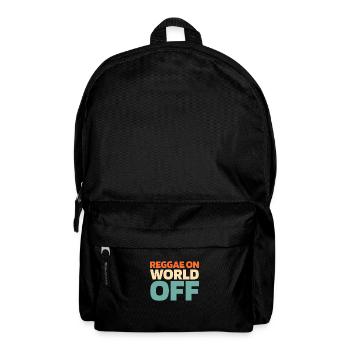 Reggae Reggae On World Off - Backpack - black - Front