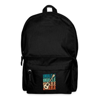 Ukulele - Backpack - black - Front