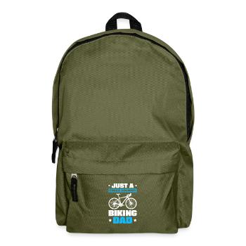 Cross Country Mountain Bike Mtb Dad - Backpack - olive green - Front