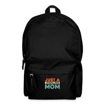 Juggling Juggler Just A Juggling Mom - Backpack - black - Front