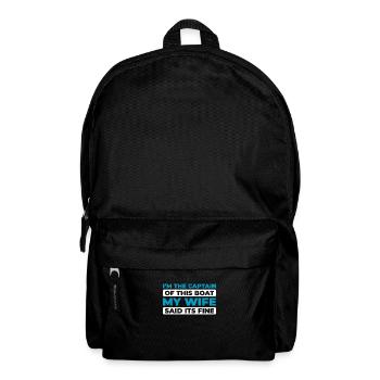 Voilier Voilier - Sac à dos - noir - Devant