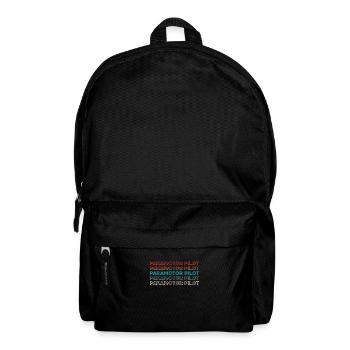 Paramoteur parapente - Sac à dos - noir - Devant