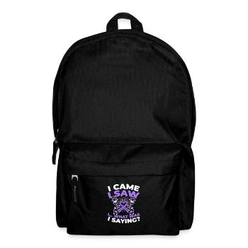Alzheimer Funny Alzheimers Awareness - Backpack - black - Front