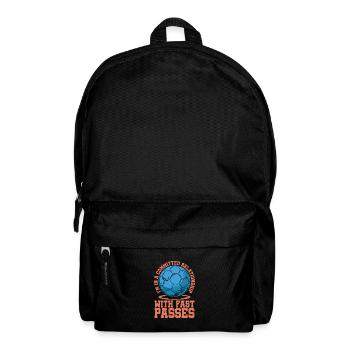 Handball Handballer - Rucksack - Schwarz - Vorne