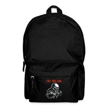 No Limit Workout Bodybuilding Skull with Dumbbell - Backpack - black - Front