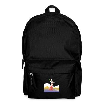 The Breton seagull - Backpack - black - Front
