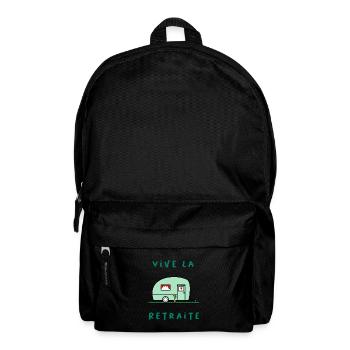 RETRAITE. RETRAITE. RETRAITEE. RETRAITE - Sac à dos - noir - Devant