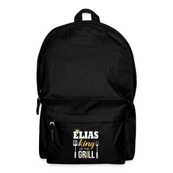 Elias king of the grill - Sac à dos - noir - Devant