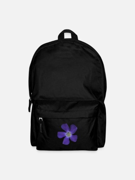 immergrün klein hell - Rucksack - Schwarz