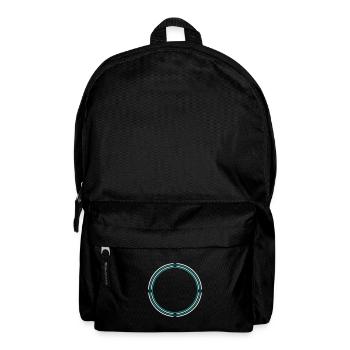 Kreis Icon - Rucksack - Schwarz - Vorne