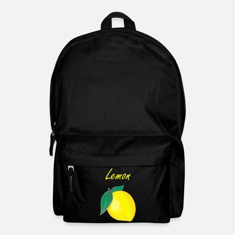 Citron - citron - Sac à dos - noir