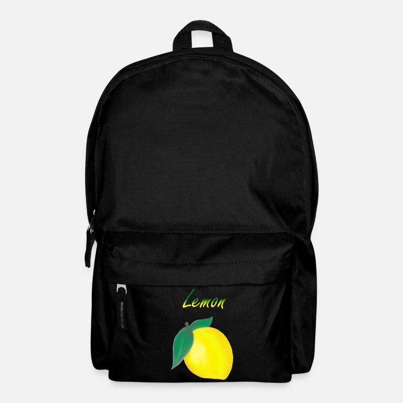 Citron / citron - Sac à dos - noir