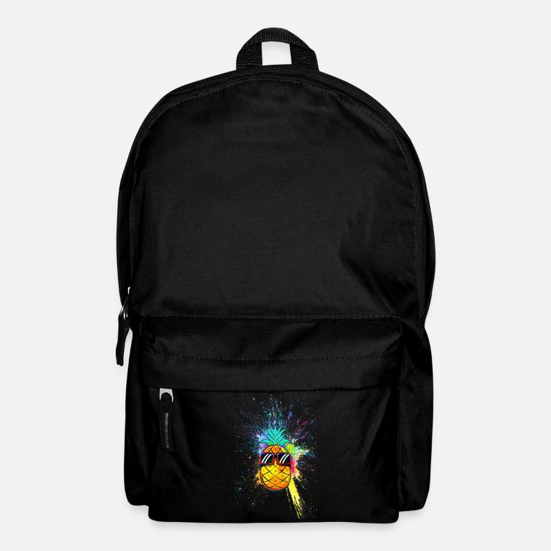 Ananas Pineapple Sommer Summer Sonnenbrille - Rucksack - Schwarz