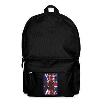 punk rock skin head - Backpack - black - Front