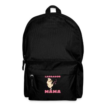 Chiens Labrador Maman Cadeau fête des mères Labrador - Sac à dos - noir - Devant