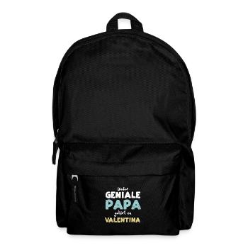 Dieser Geniale Papa Gehört Zu Va... - Rucksack - Schwarz - Vorne