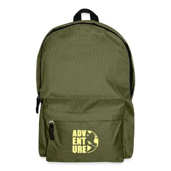 abenteuer reise - Rucksack - Olivgrün - Vorne