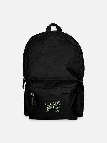 Irish blessings, Irish cheer - Rucksack - Schwarz