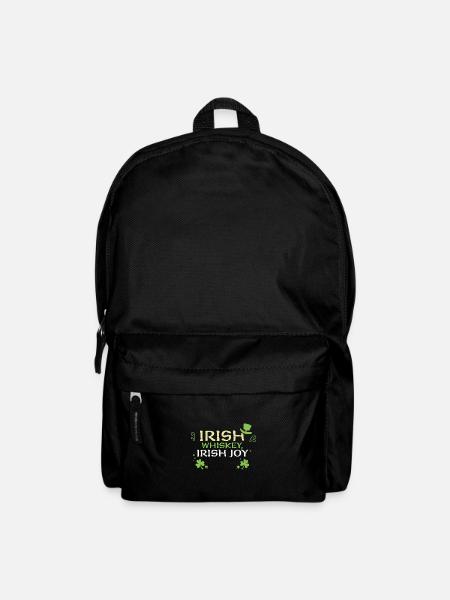 Irish whiskey, Irish joy - Rucksack - Schwarz