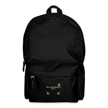 St. Patrick's Day - Backpack - black - Front